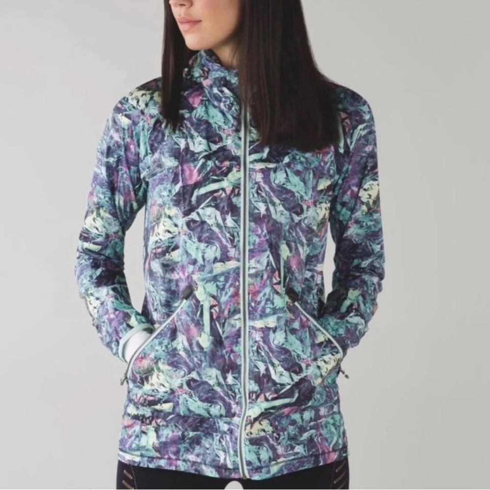 lululemon athletica Purple and Blue Ski Jacket